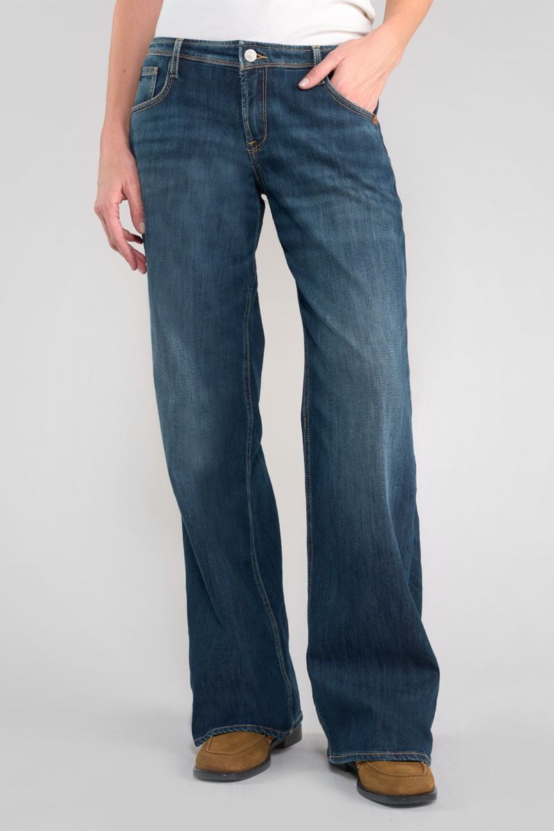 Le Temps Des Cerises Jeans Wide Leg Lauryn Bleu N°2