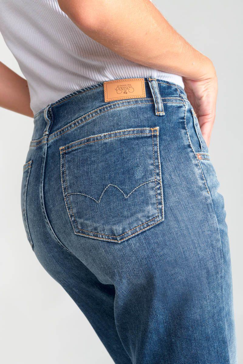 Le Temps Des Cerises Jeans Wide Leg Lauryn Destroy Bleu N°3