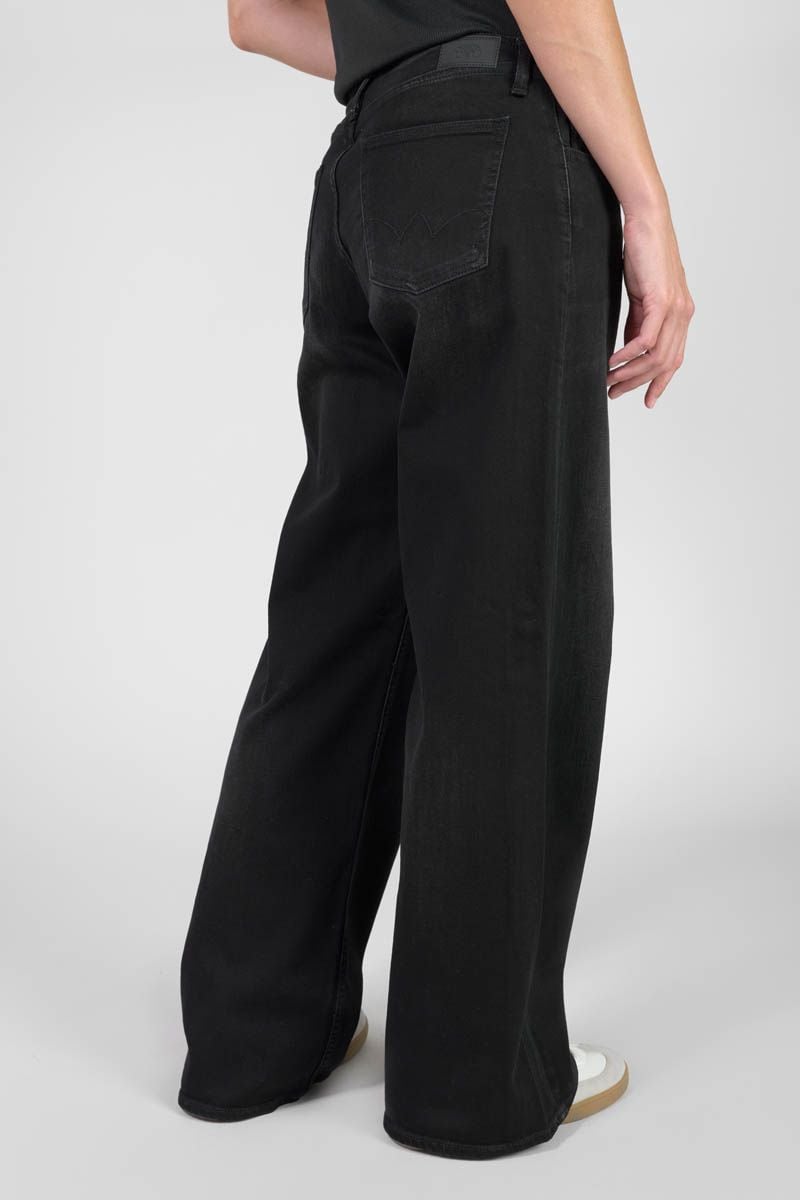 Le Temps Des Cerises Jeans Wide Leg Lauryn Noir N°1