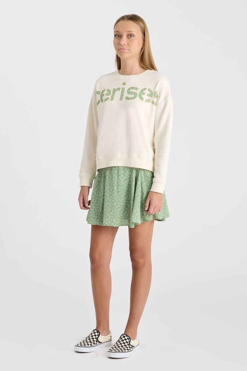 le temps des cerises Jupe-short Erenagi à motif fleurs