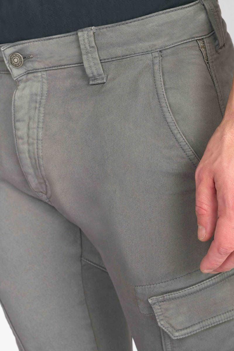 Le Temps Des Cerises Koge Army Jogg Tapered Arqué Gris