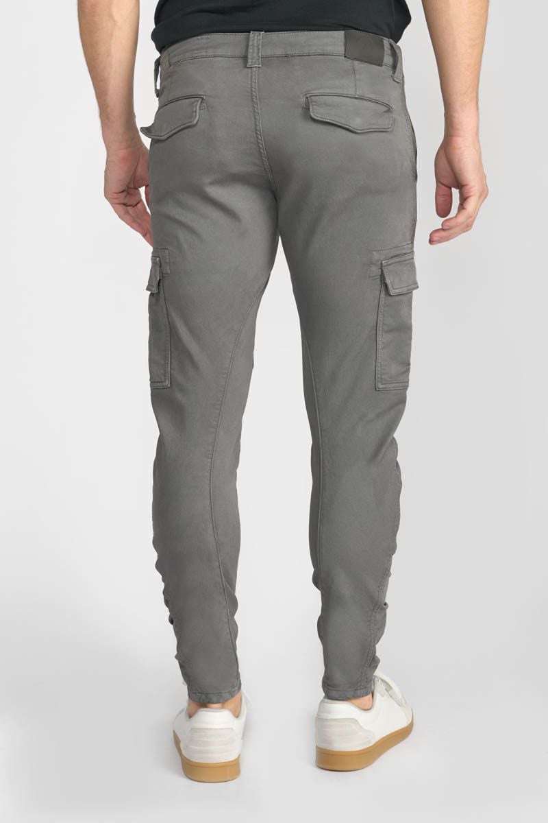 Le Temps Des Cerises Koge Army Jogg Tapered Arqué Gris