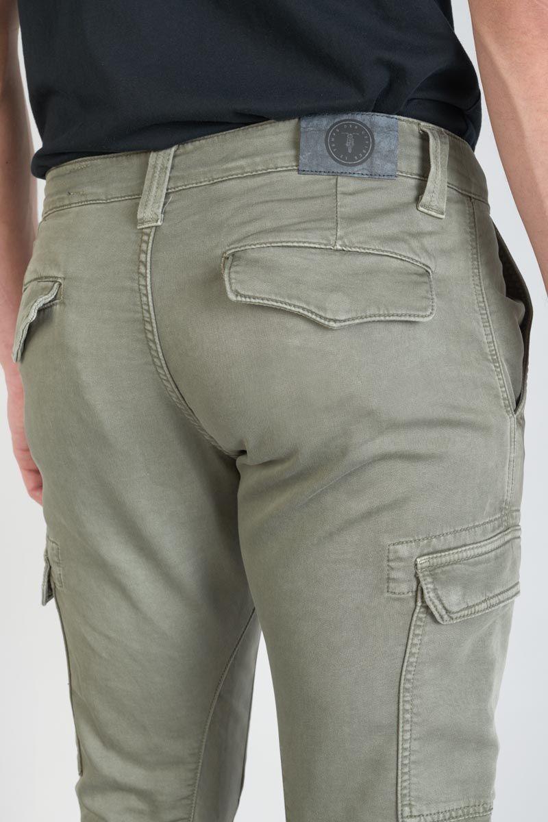 Le Temps Des Cerises Koge Army Jogg Tapered Arqué Kaki