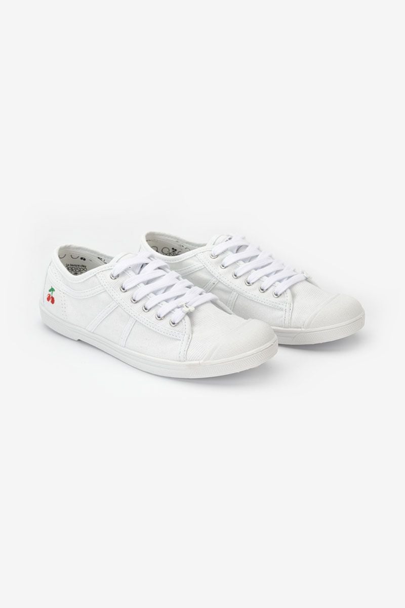 Le Temps Des Cerises Baskets Basic Blanches