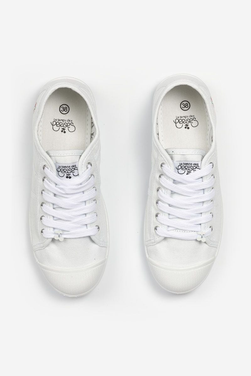 Le Temps Des Cerises Baskets Basic Blanches