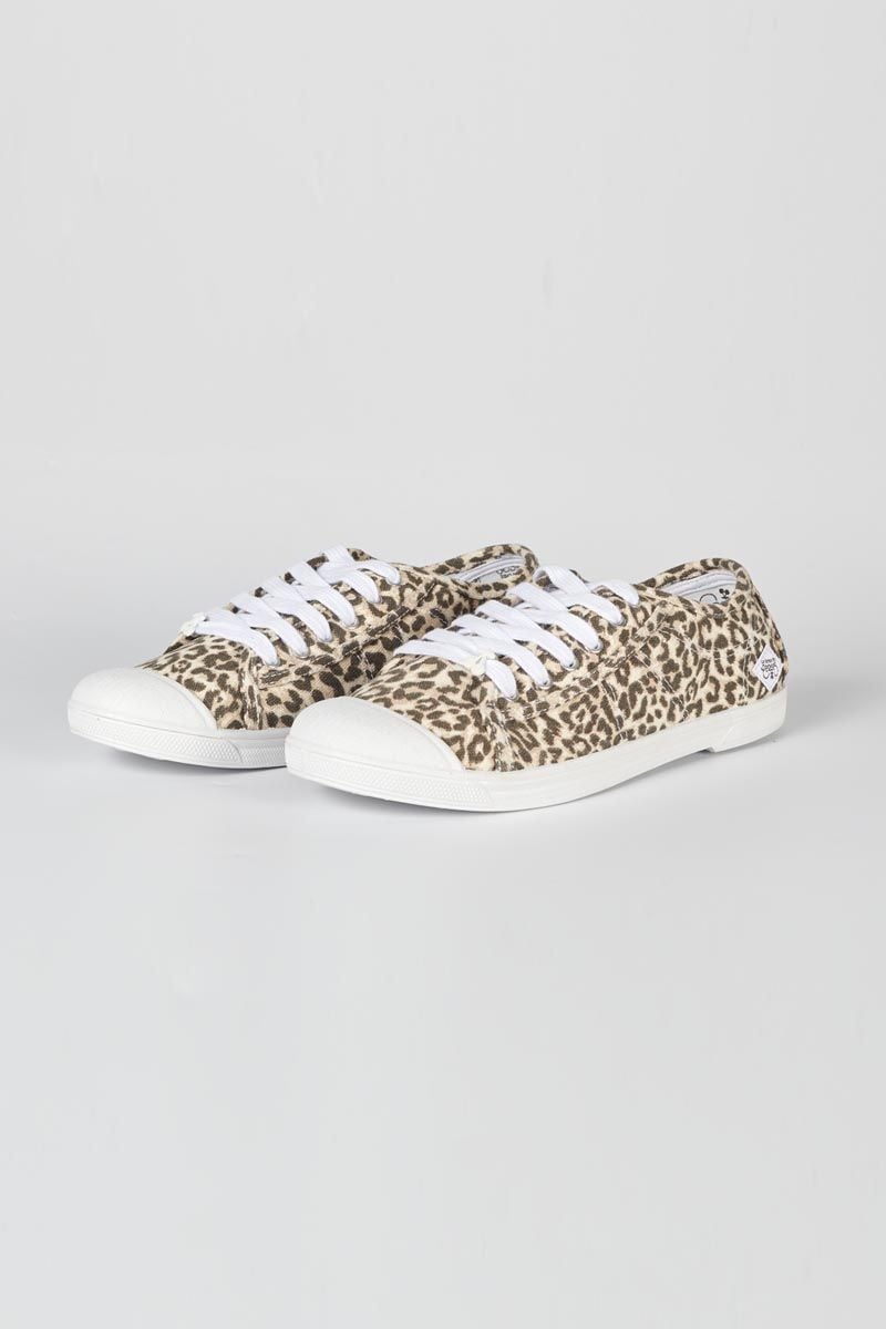 Le Temps Des Cerises Baskets Basic Léopard