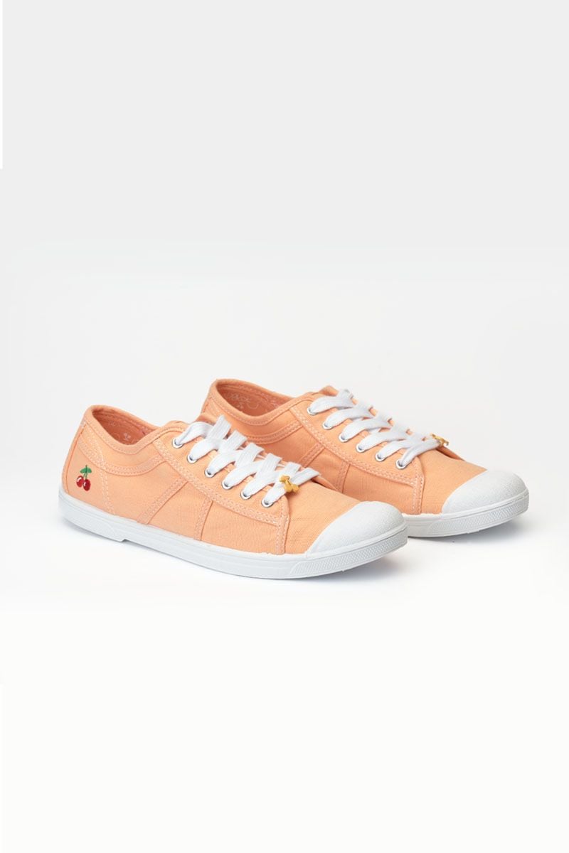 Le Temps Des Cerises Baskets Basic Orange