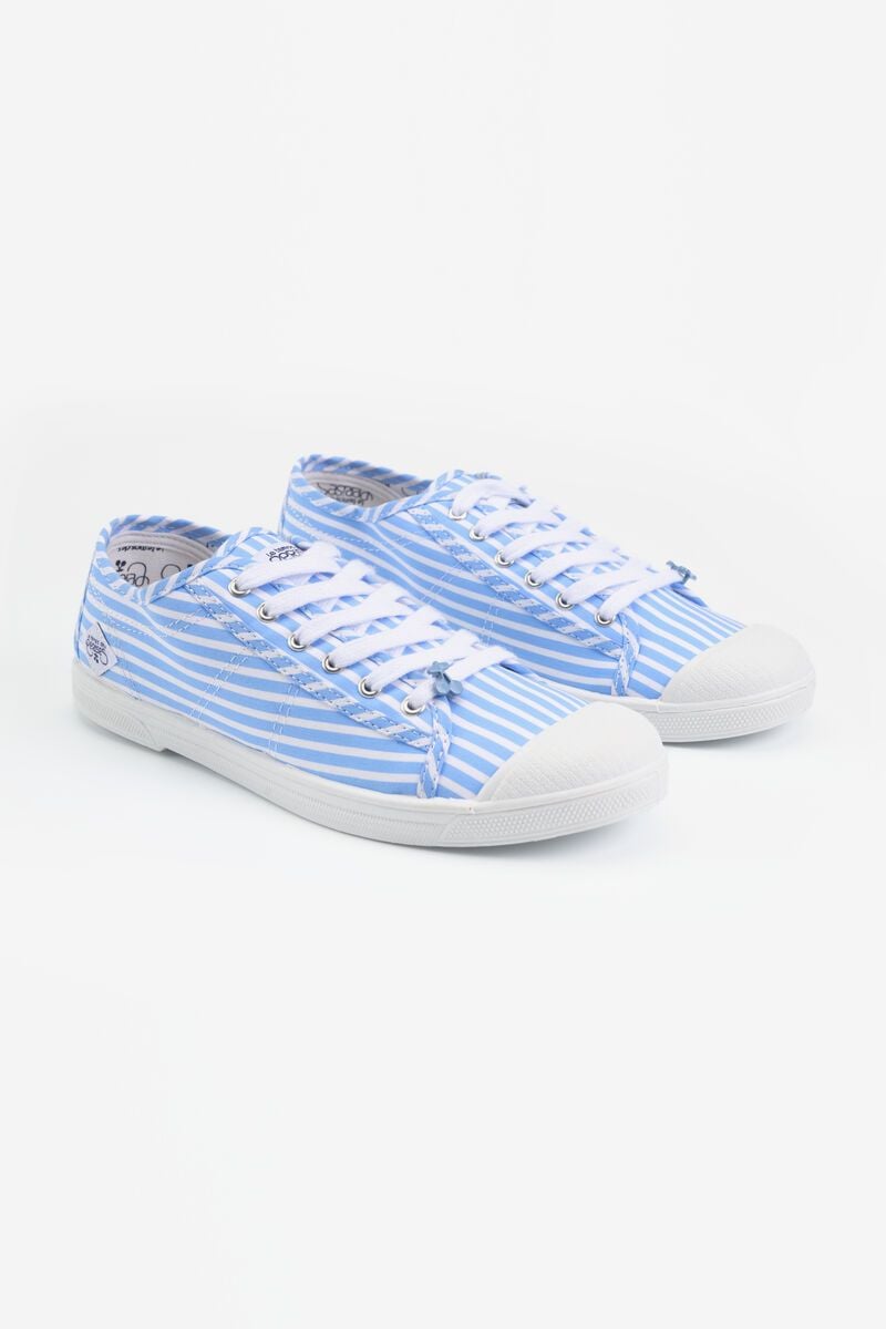 Le Temps Des Cerises Baskets Basic Rayées