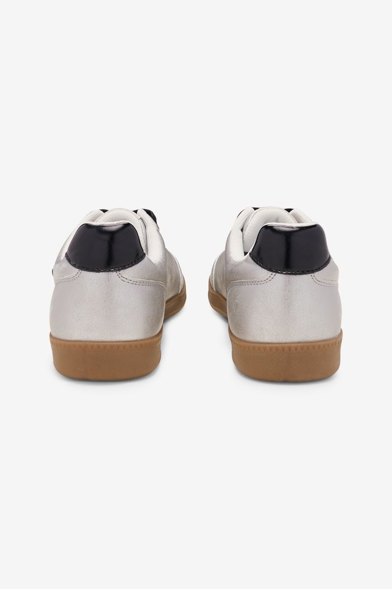 Le Temps Des Cerises Baskets Palma Argentées