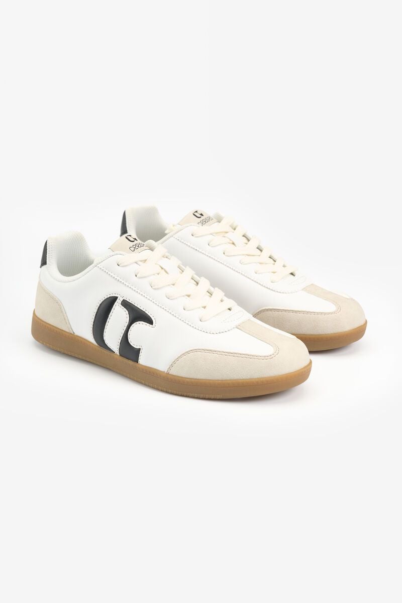 Le Temps Des Cerises Baskets Palma Blanches