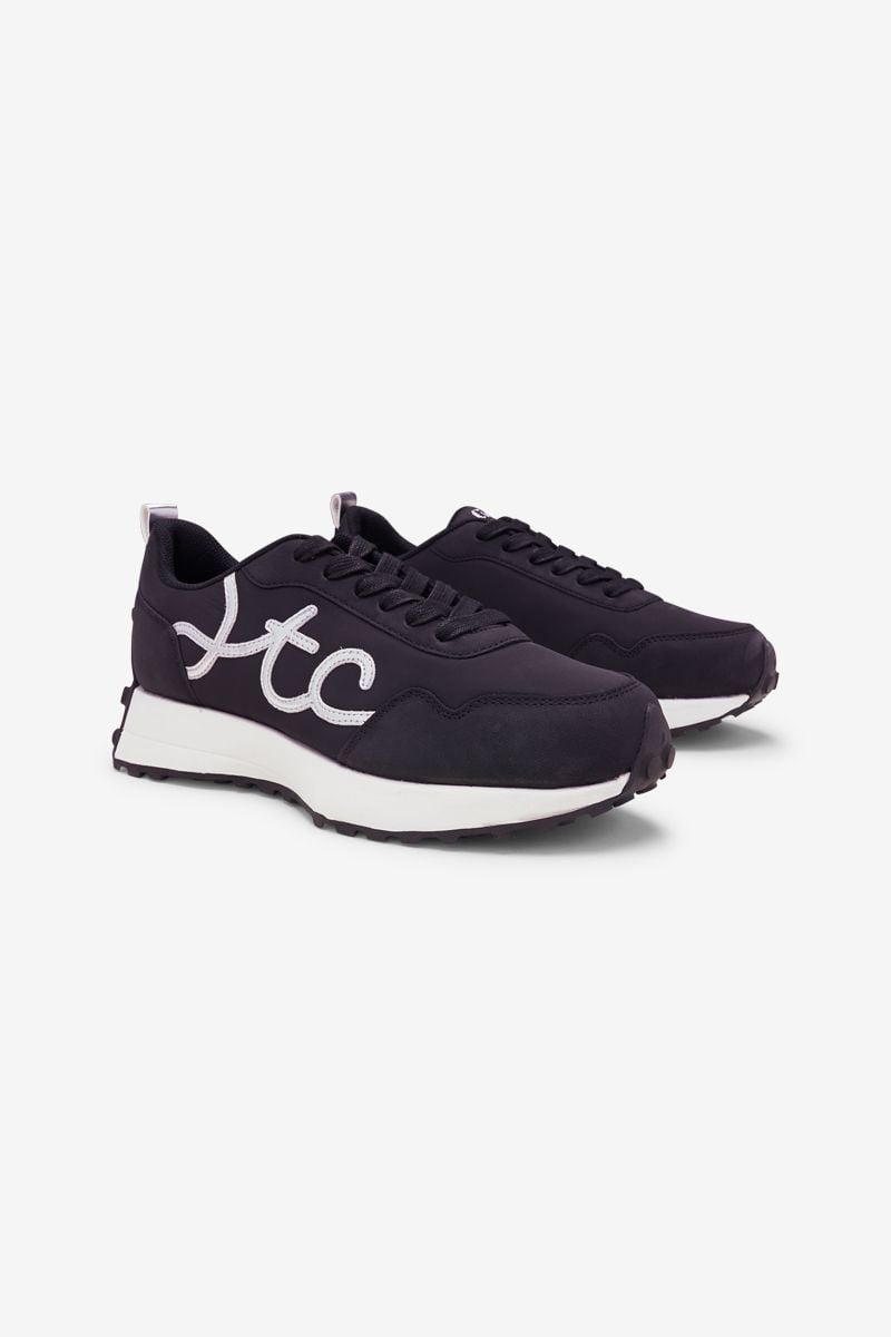 Le Temps Des Cerises Baskets Run Noires