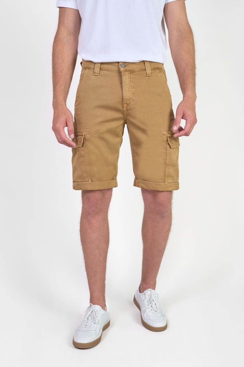 le temps des cerises Bermuda Army Jogg Damon camel