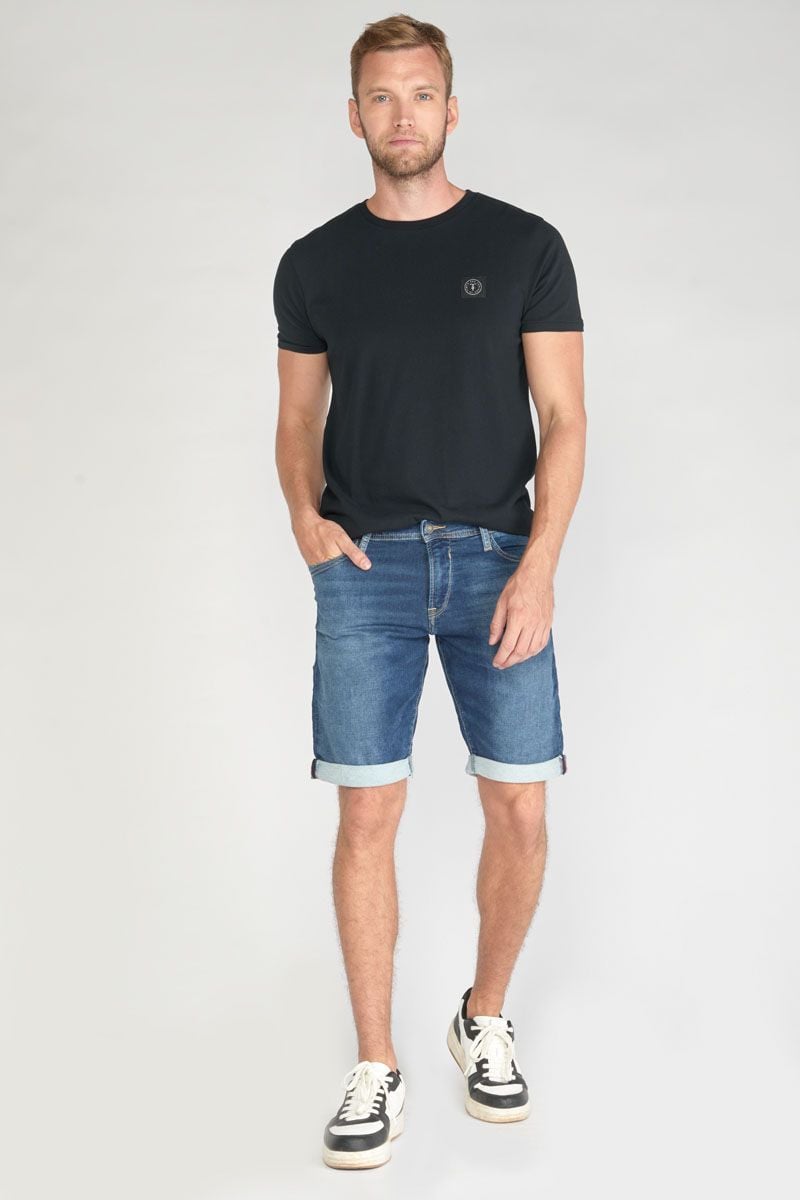 Le Temps Des Cerises Bermuda Blue Jogg Bleu Moyen