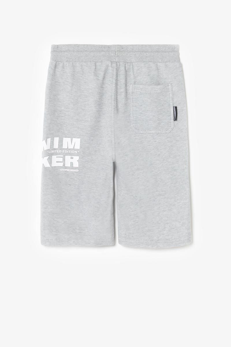 Le Temps Des Cerises Bermuda Dolinbo Gris Chiné