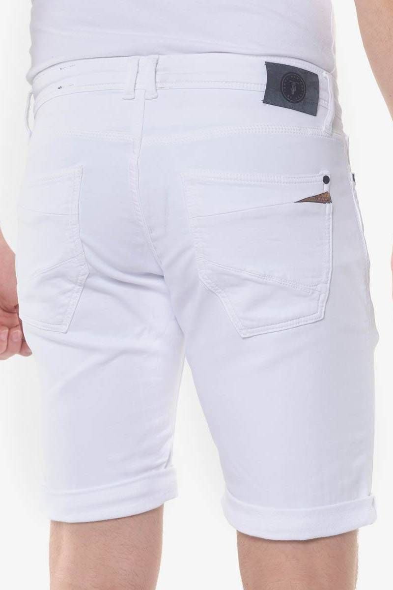 Le Temps Des Cerises Bermuda Jogg Blanc