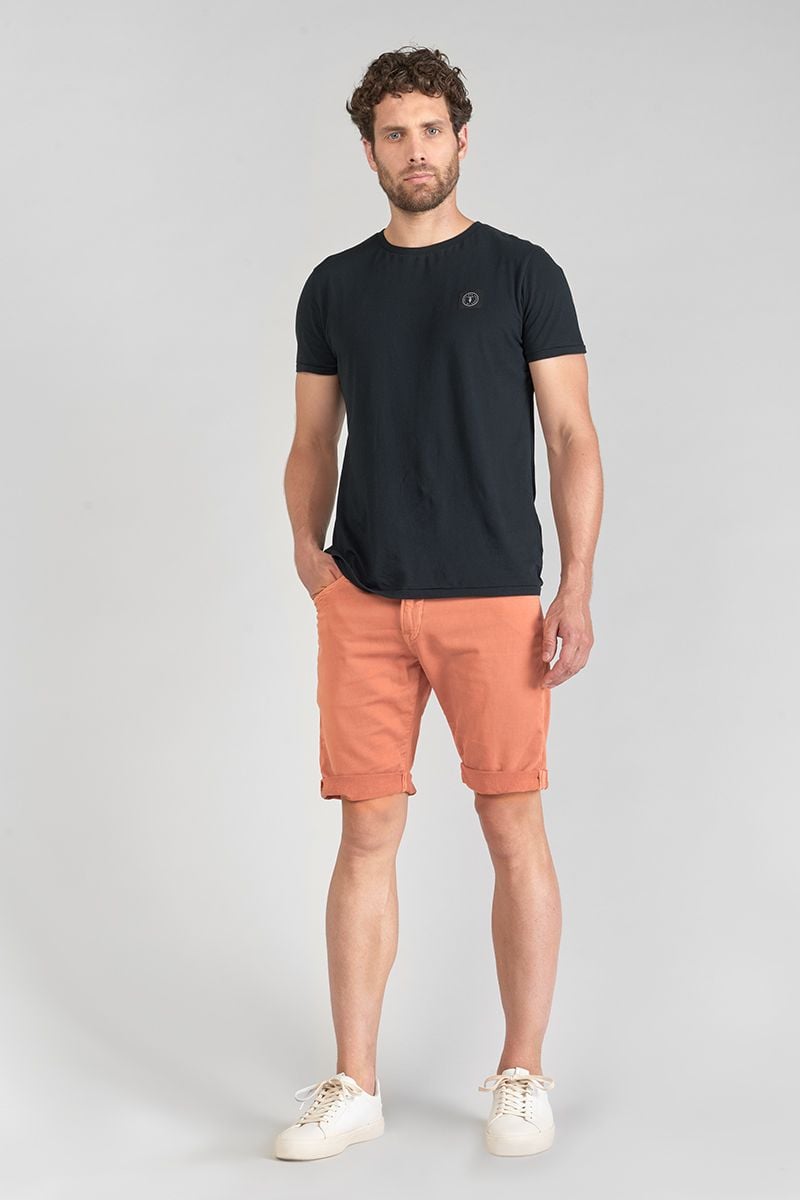 le temps des cerises Bermuda Jogg Bodo corail