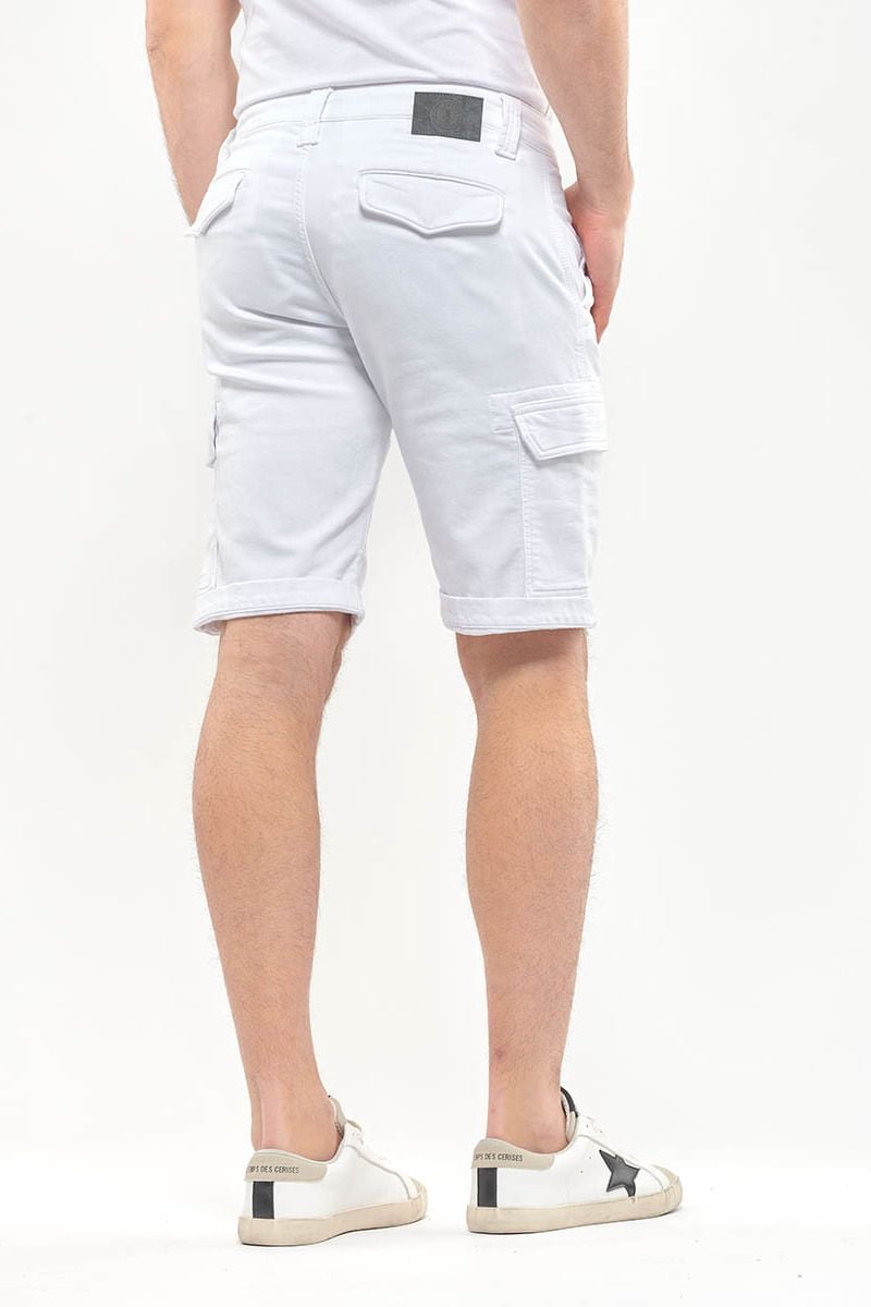 Le Temps Des Cerises Bermuda Jogg Damon Blanc