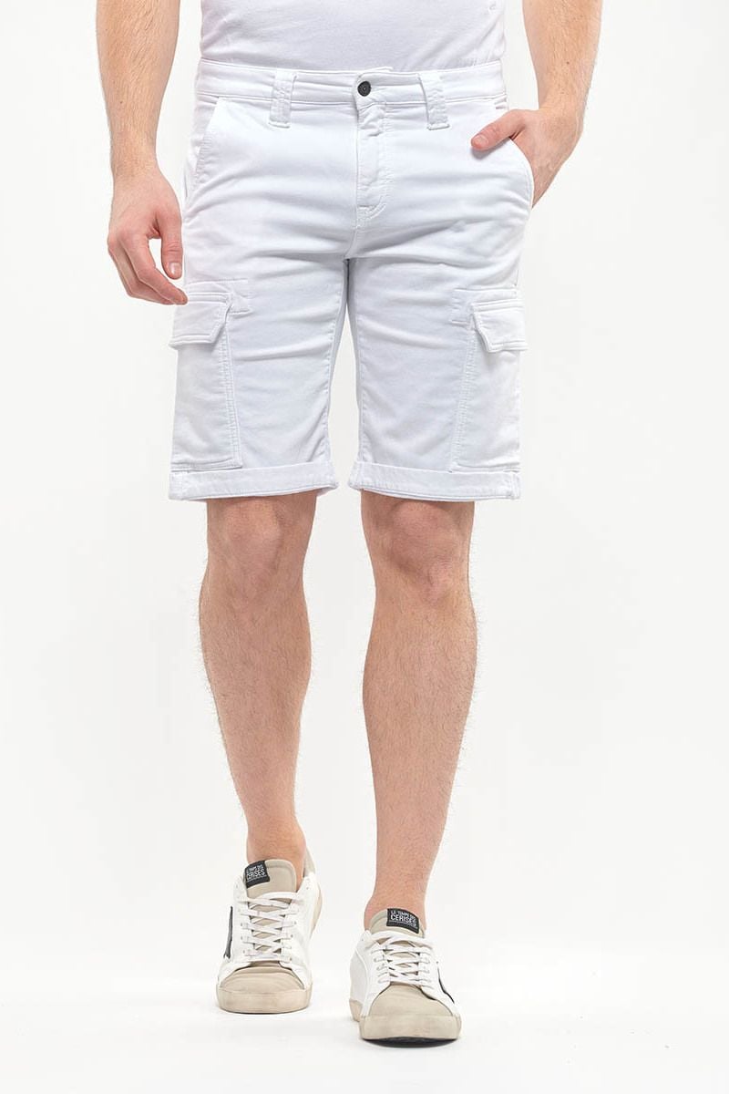 Le Temps Des Cerises Bermuda Jogg Damon Blanc