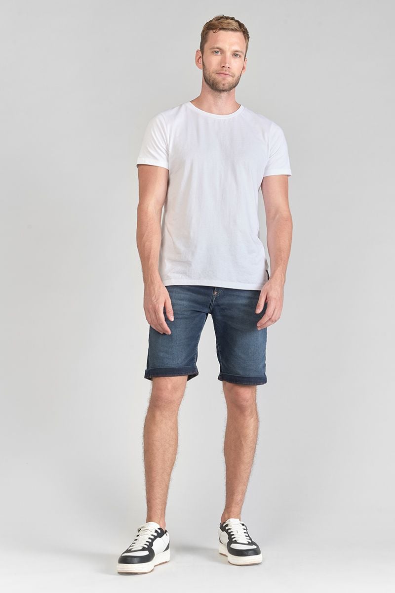 le temps des cerises Bermuda Jogg Ed bleu gris