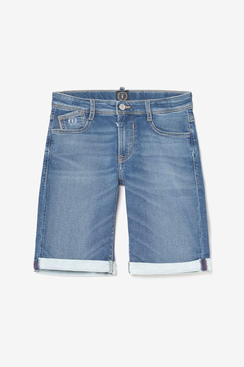 le temps des cerises Bermuda Jogg Lo bleu délavé