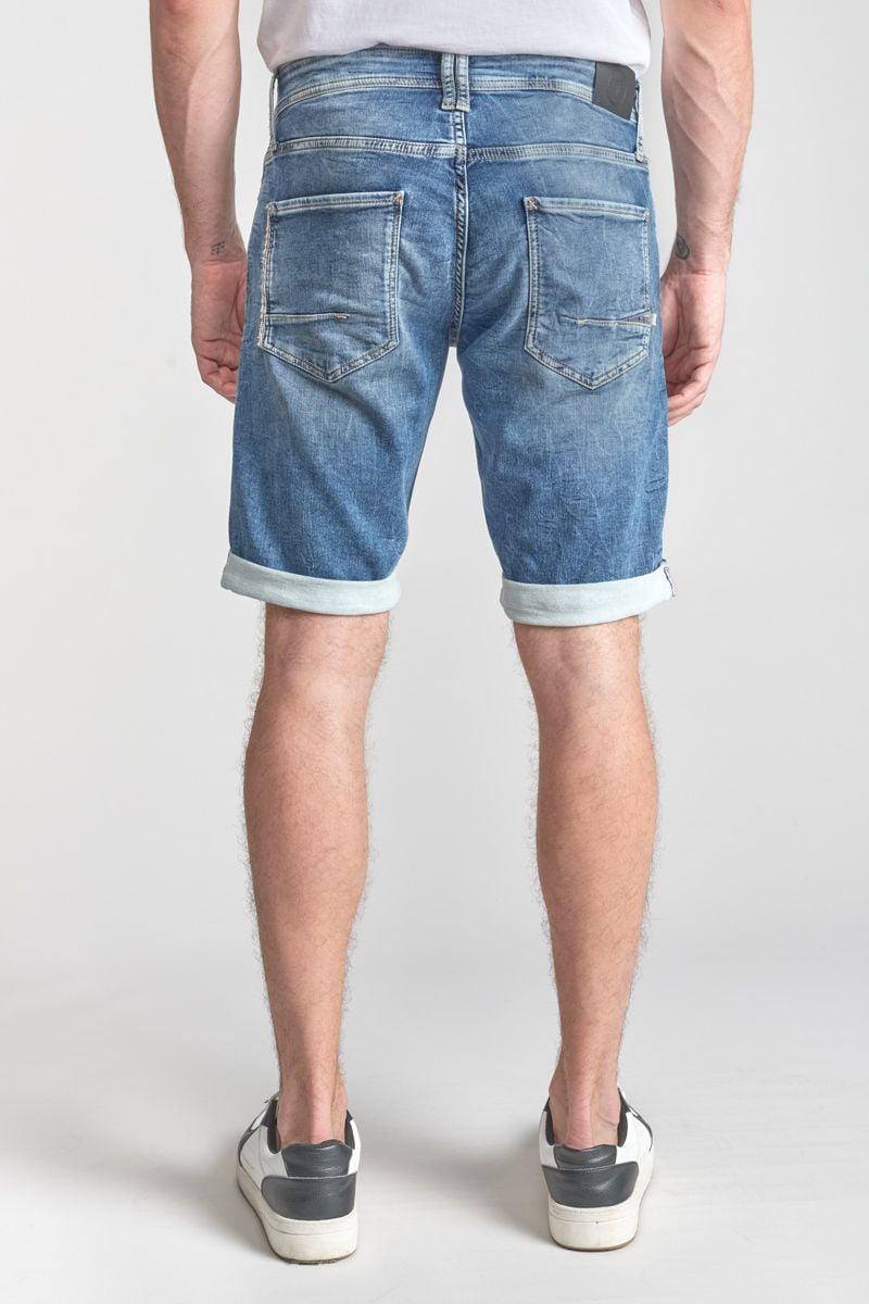 Le Temps Des Cerises Bermuda Jogg Oc Bleu Délavé