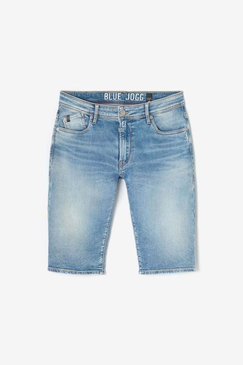 le temps des cerises Bermuda Jogg Oc bleu délavé