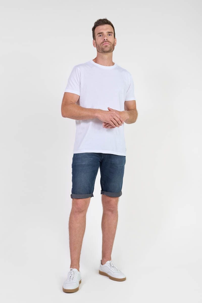 Le Temps Des Cerises Bermuda Jogg Oc Bleu-noir