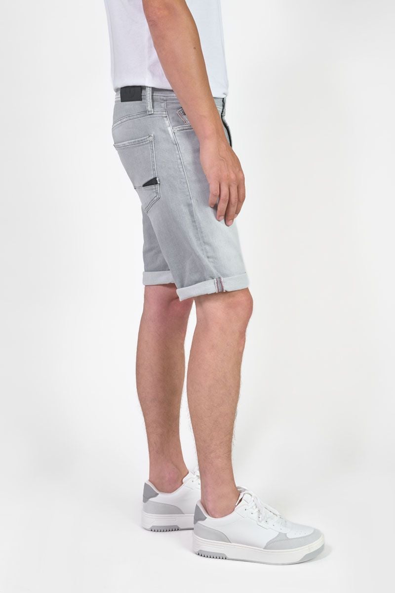 Le Temps Des Cerises Bermuda Jogg Oc Gris Délavé