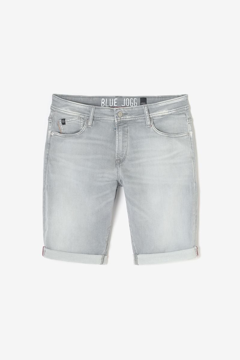 le temps des cerises Bermuda Jogg Oc gris délavé