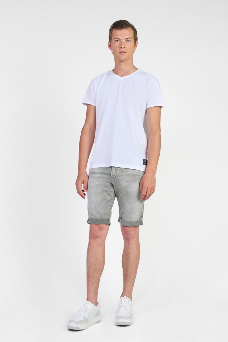 Le Temps Des Cerises Bermuda Jogg Oc Gris-kaki