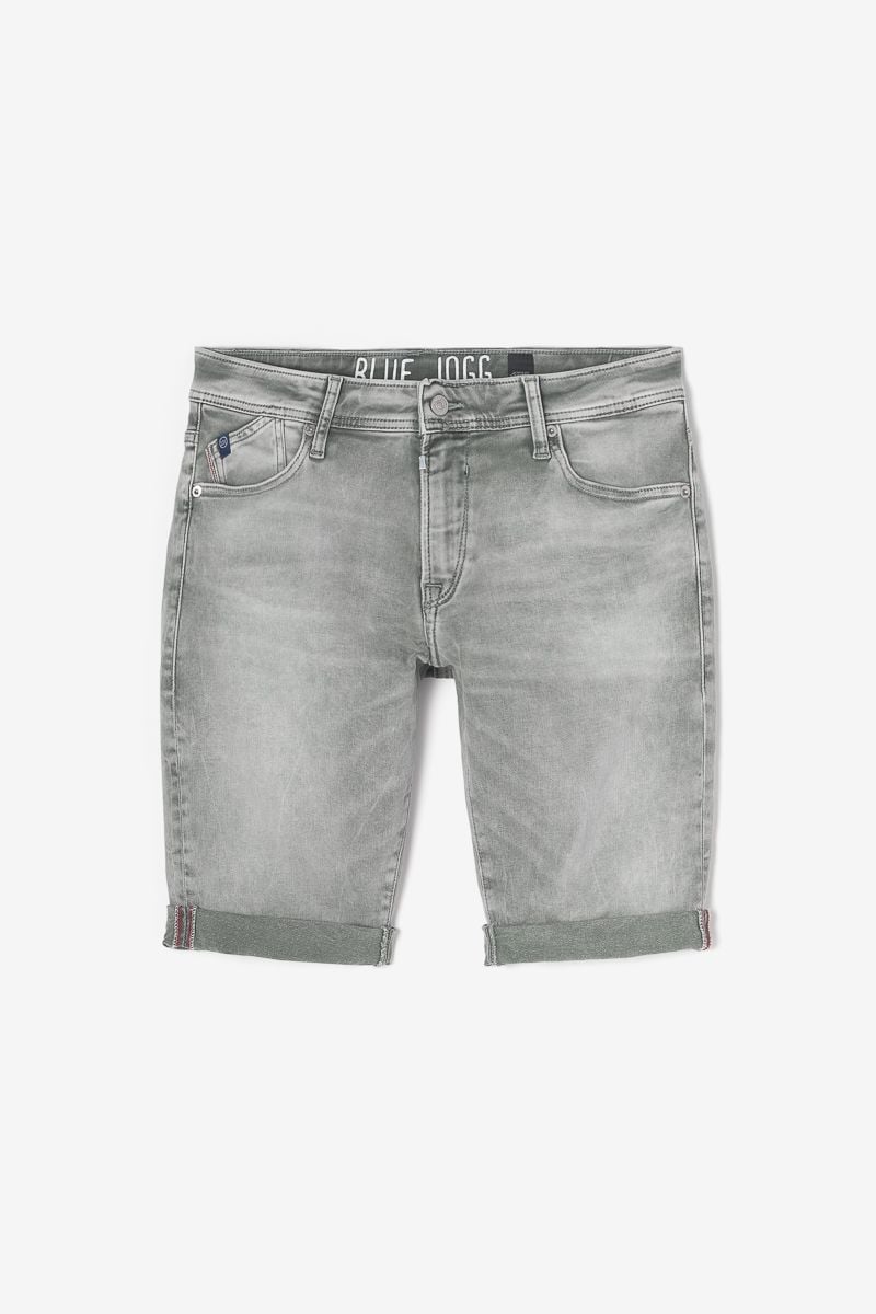 le temps des cerises Bermuda Jogg Oc gris-kaki