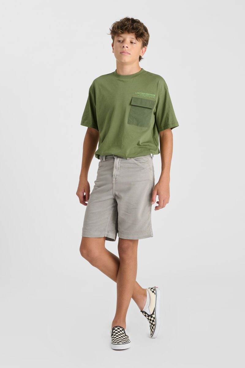 le temps des cerises Bermuda Jogg Work taupe