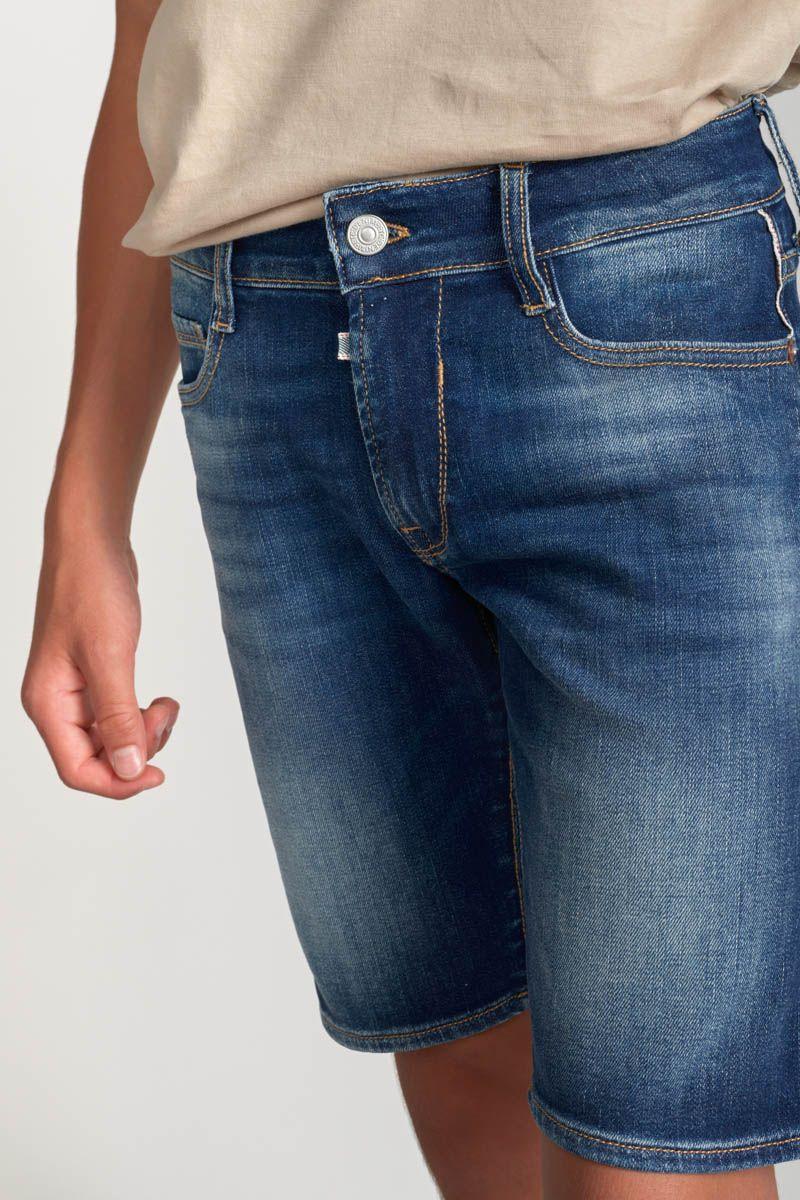 Le Temps Des Cerises Bermuda Mike Bleu Délavé