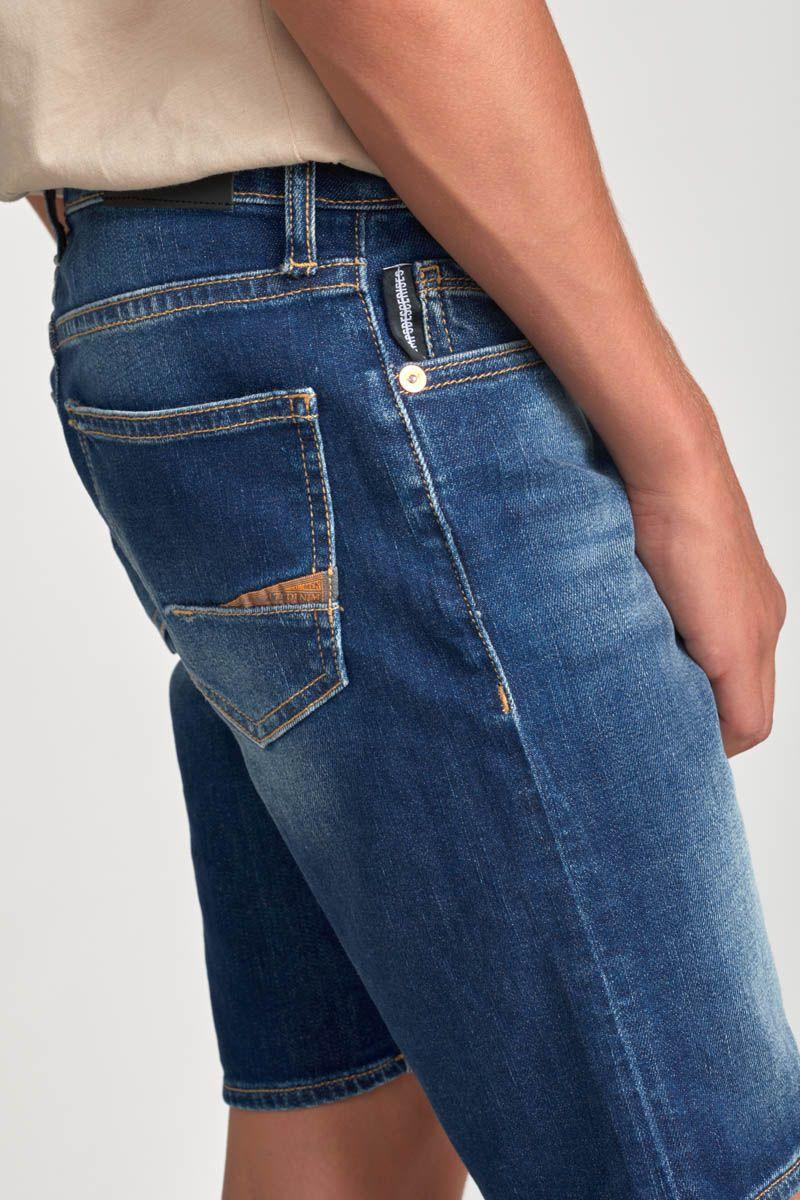 Le Temps Des Cerises Bermuda Mike Bleu Délavé