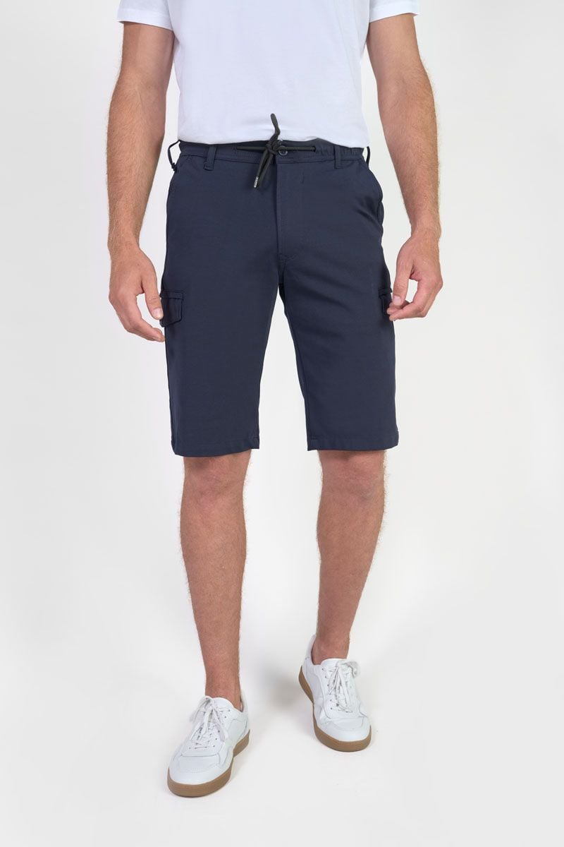 le temps des cerises Bermuda Tony bleu marine