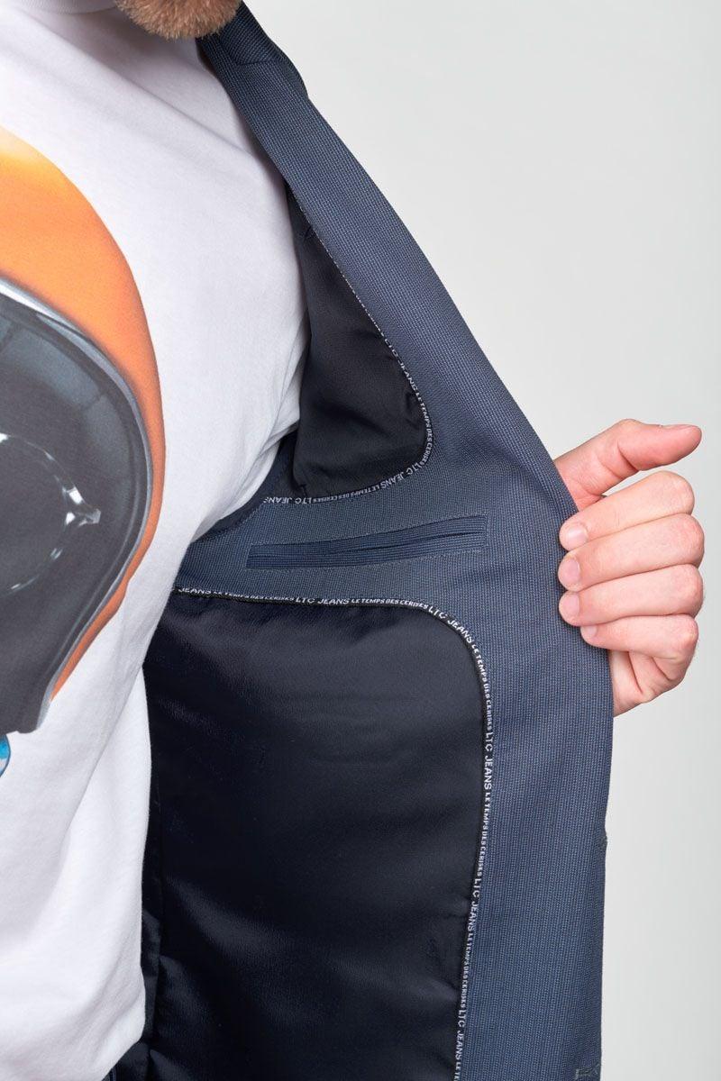 Le Temps Des Cerises Blazer Misar Bleu