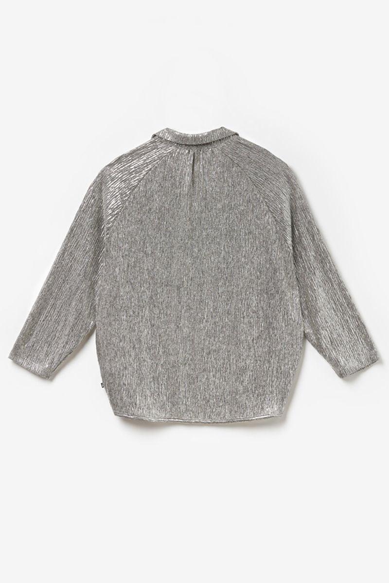 Le Temps Des Cerises Blouse Apolinegi Argentée