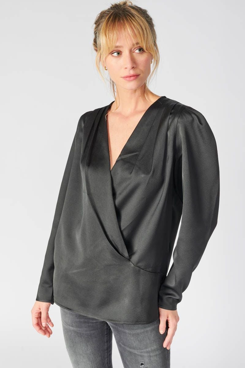 Le Temps Des Cerises Blouse Franz Noire