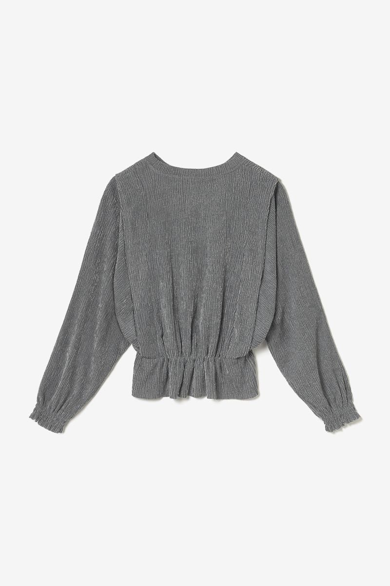 Le Temps Des Cerises Blouse Italgi Cendrée
