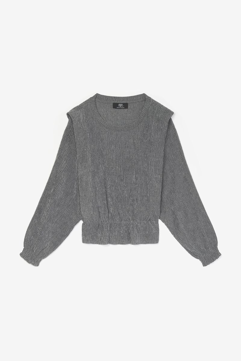 Le Temps Des Cerises Blouse Italgi Cendrée