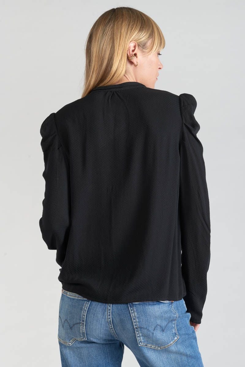 Le Temps Des Cerises Blouse Sterenn Noire