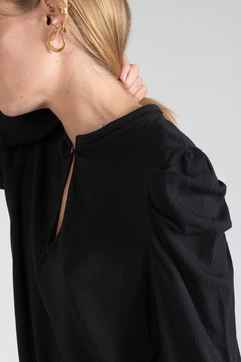 Le Temps Des Cerises Blouse Sterenn Noire