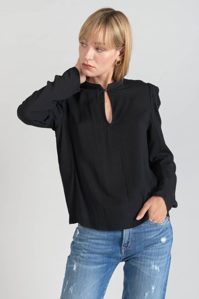 le temps des cerises Blouse Sterenn noire
