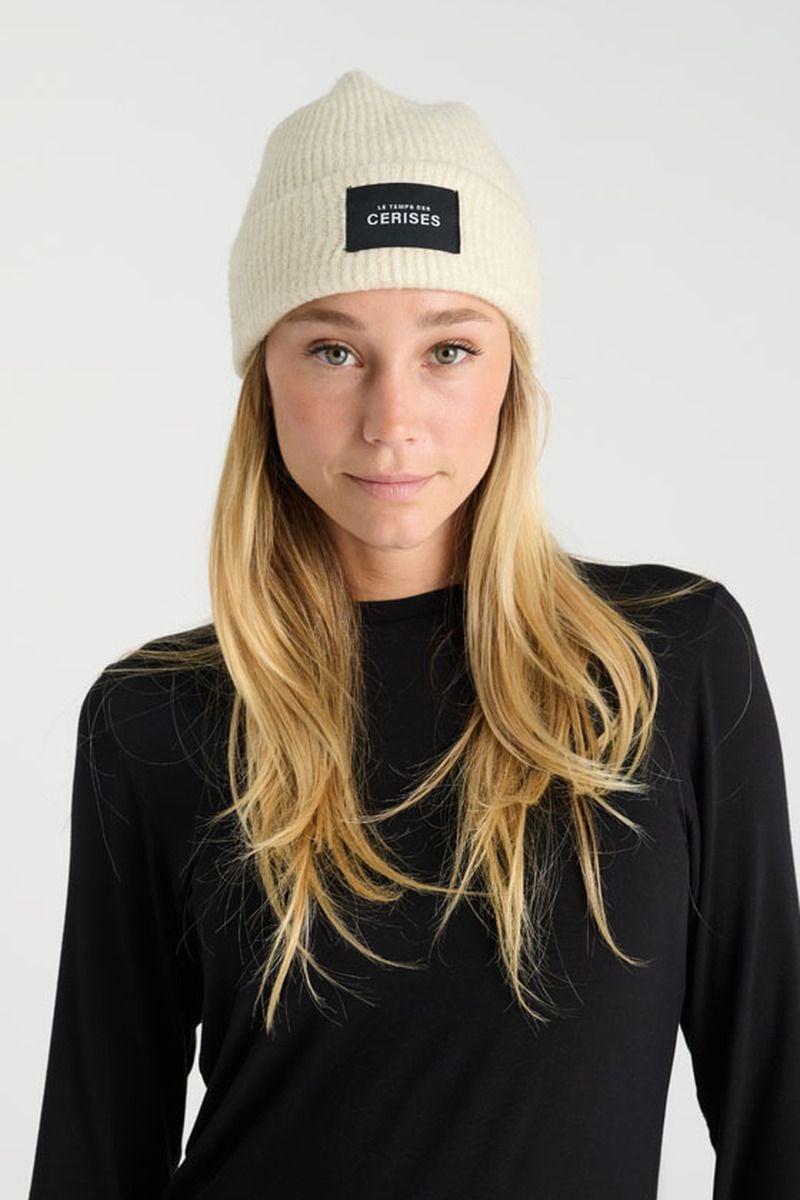 Le Temps Des Cerises Bonnet Floriza Crème