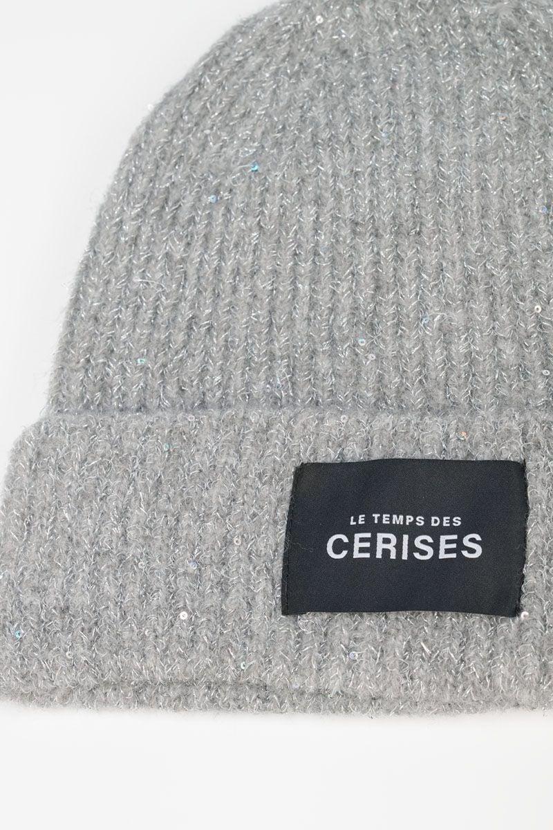 Le Temps Des Cerises Bonnet Posco Gris Brillant