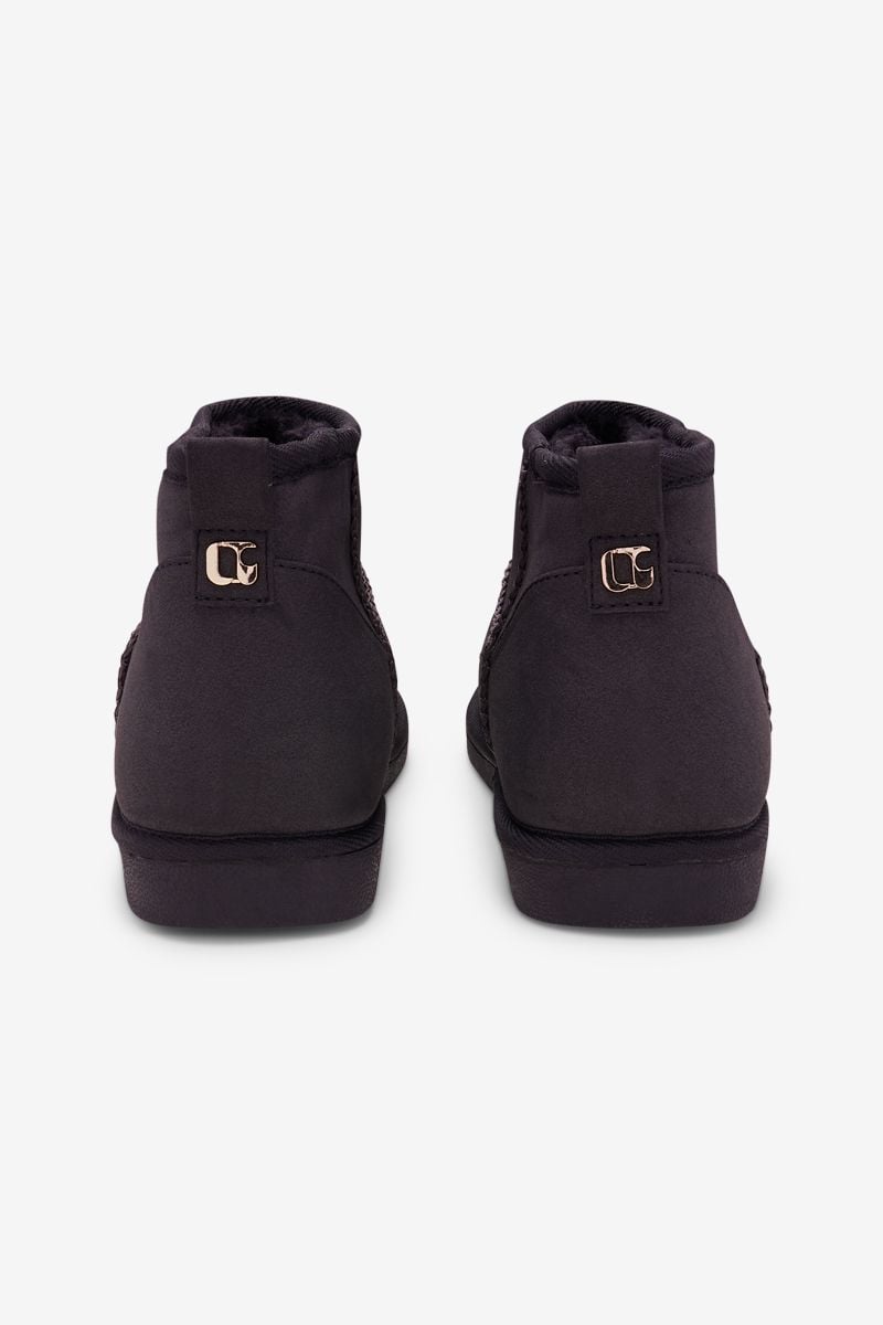 Le Temps Des Cerises Boots Snow Fourrées Noires