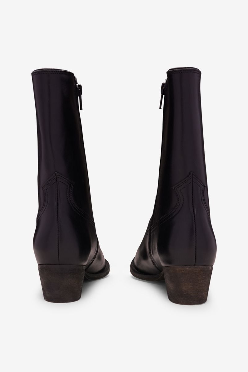 Le Temps Des Cerises Bottines Austin Noires
