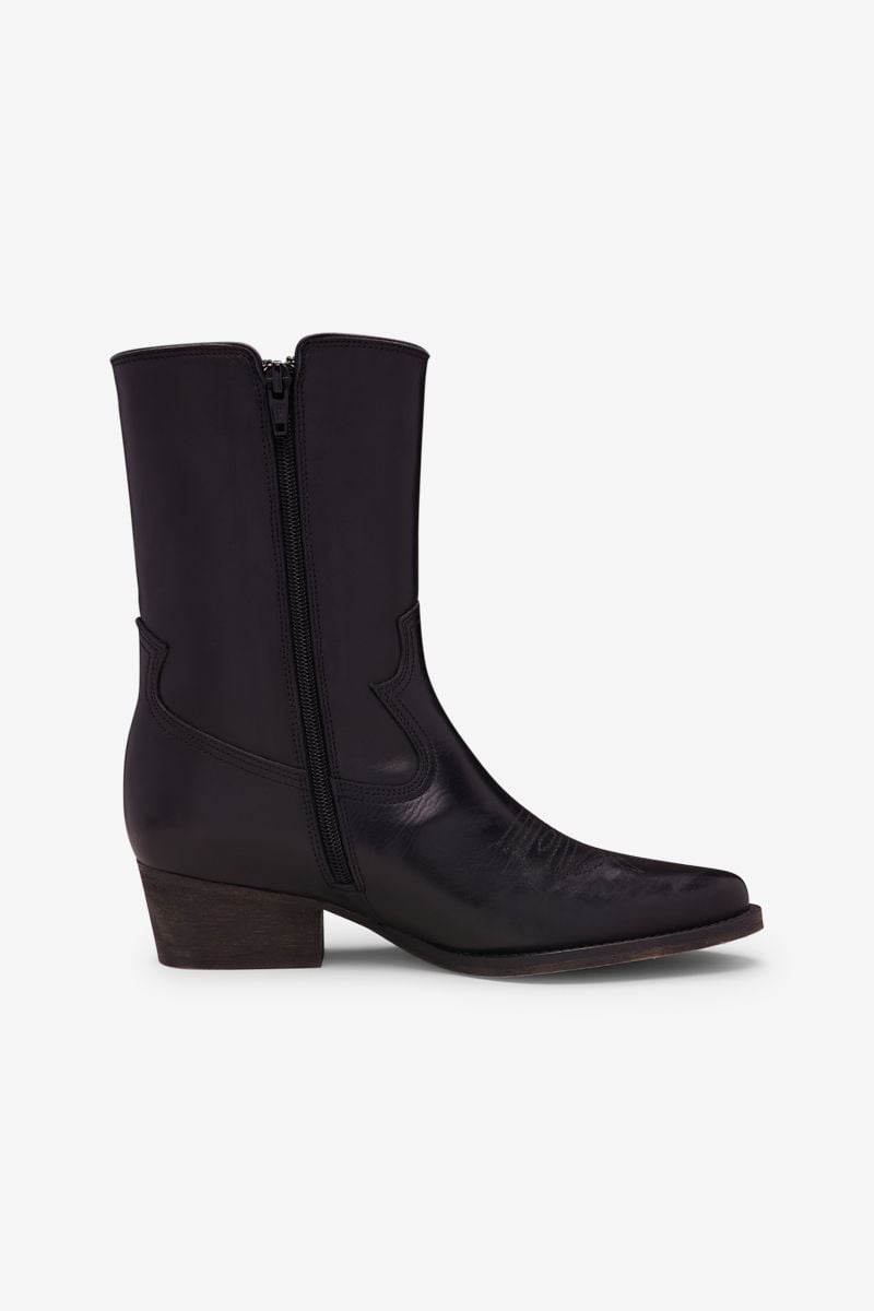 Le Temps Des Cerises Bottines Austin Noires