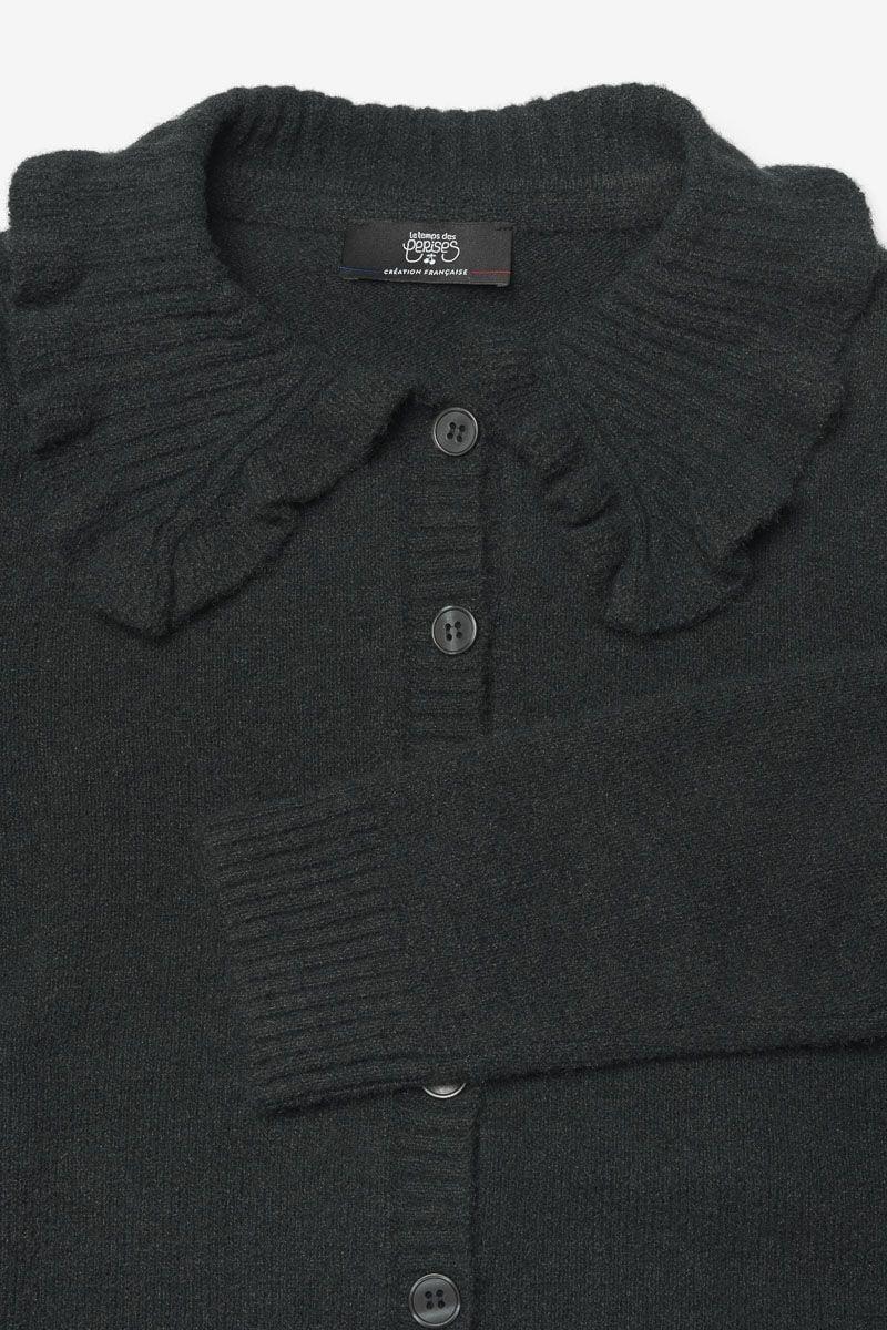 Le Temps Des Cerises Cardigan Chocogi Noir