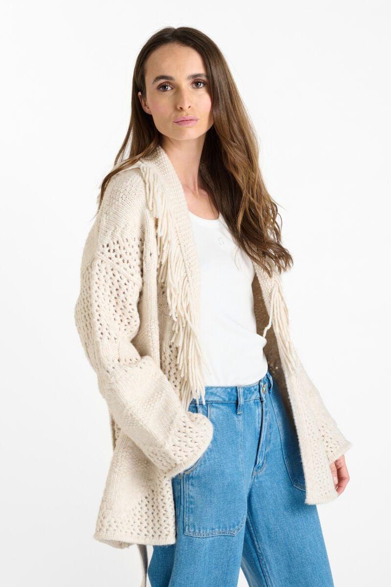 Le Temps Des Cerises Cardigan Irena Beige